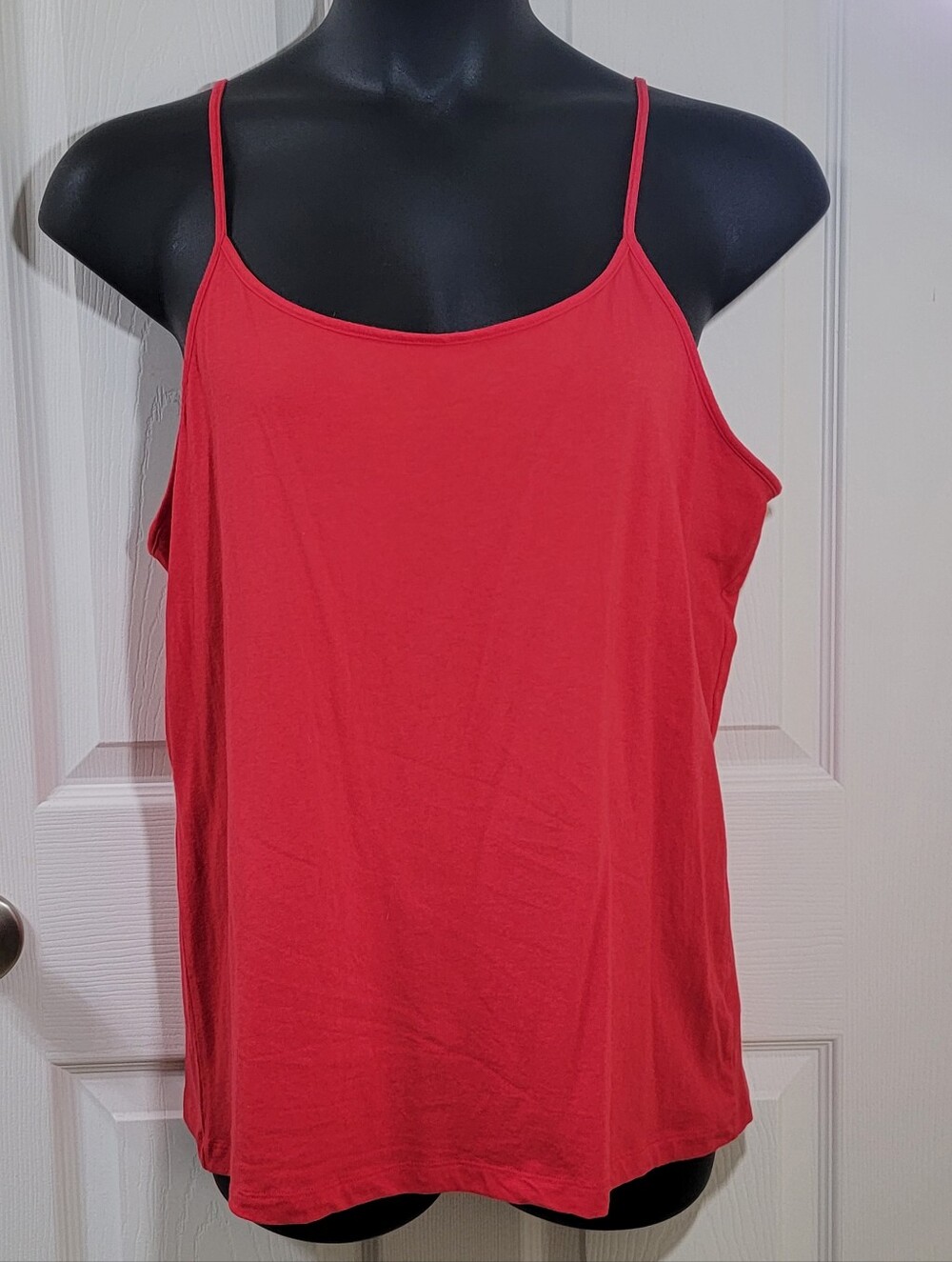 Time and Tru Red Spaghetti Strap Cami